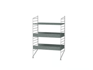 OUTDOOR B - Galvanized steel garden cabinet _ String Furniture